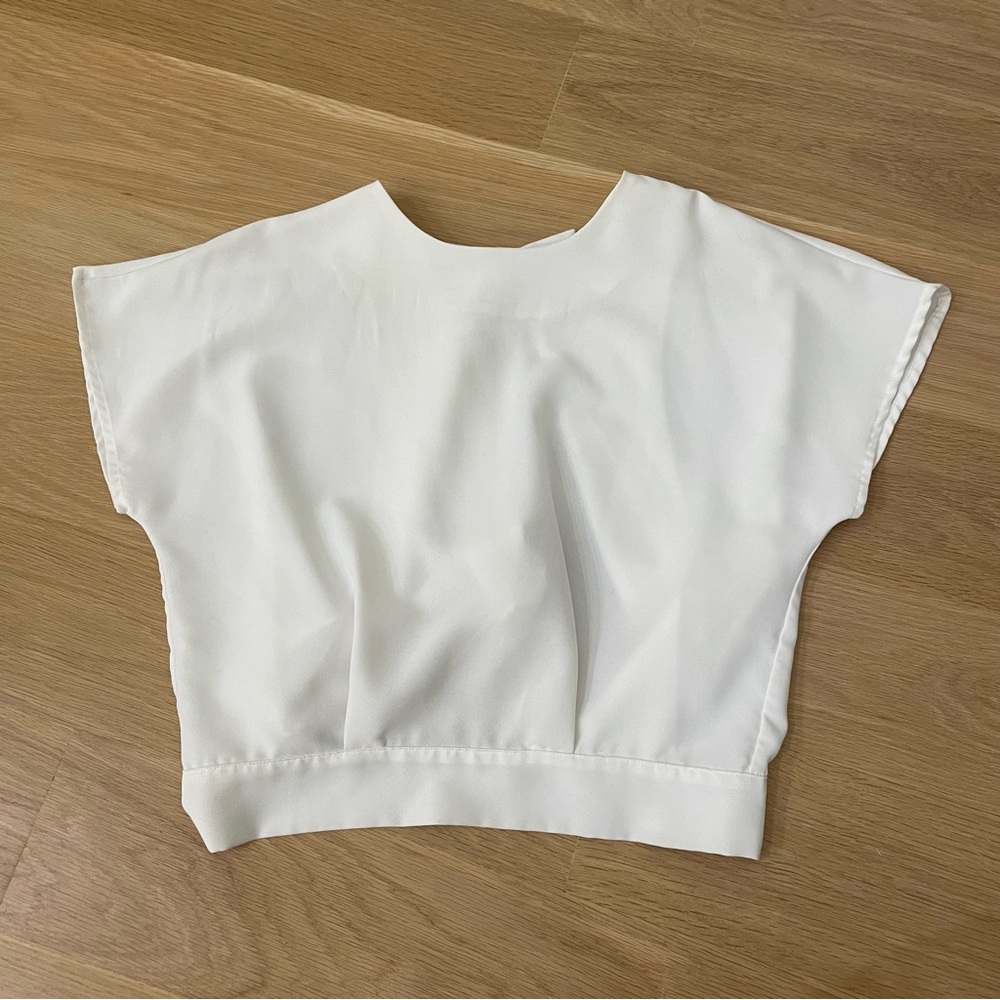 Tie open back top size xs